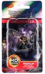 Dungeons & Dragons: Premium Pre-Painted Icons of the Realms: Half-Orc Fighter (female) 93026